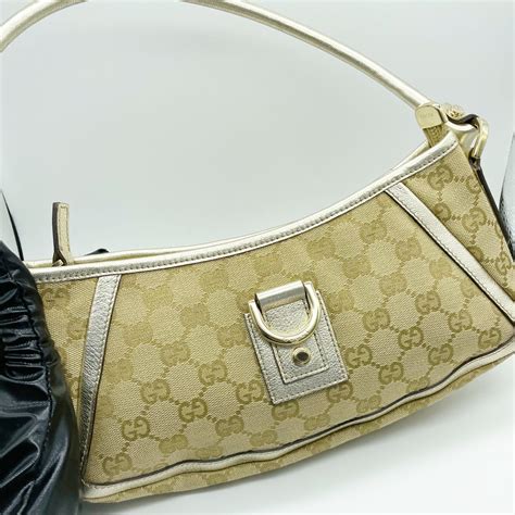 gucci baguette bag black|original Gucci shoulder bag.